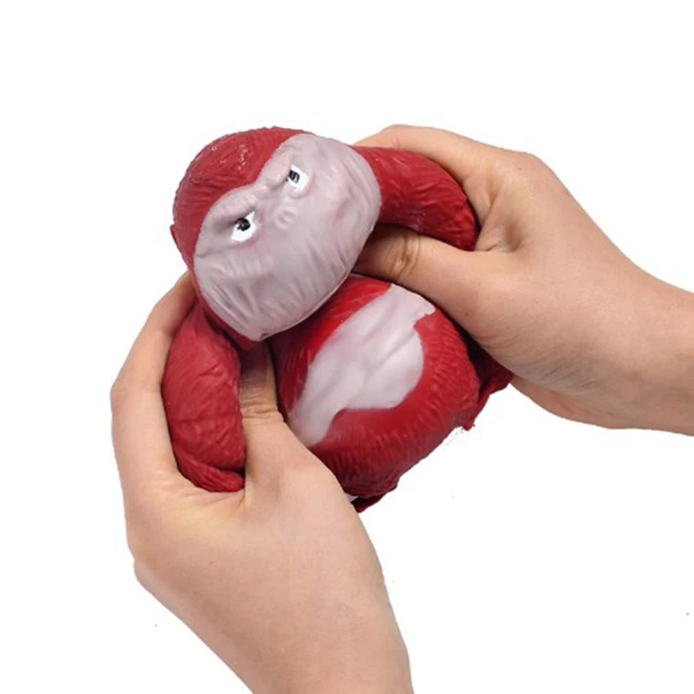 Squeeze Gorilla Toy Antistress Orangutan Fidget Toy Squishys Elastic Monkey Funny