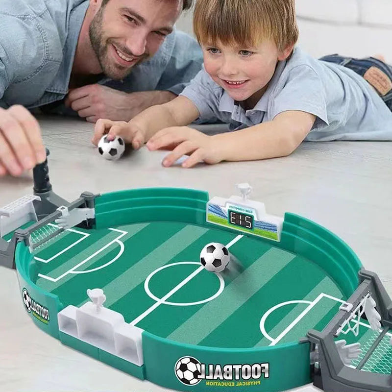 Interactive Table Football Game Board Parent-child Match Toy for Kids Mini Soccer
