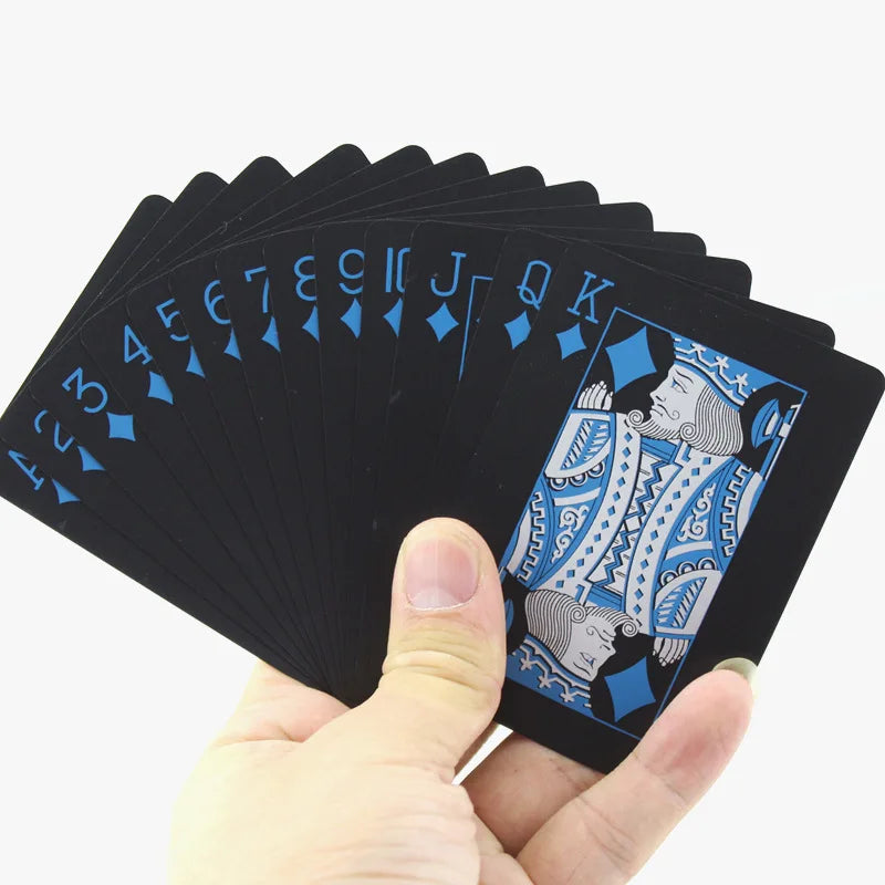دائم مقاوم للماء بطاقات بوكر البلاستيكية أوراق اللعب البلاستيكية مجموعة تكساس بوكر بطاقة البوكر الكلاسيكية الساخن الأسرة جمع لعبة الدعائم